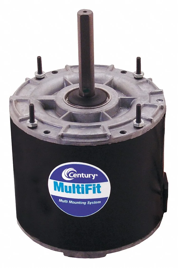 CENTURY Condenser Fan Motor: Stud Mount, Totally Enclosed Air-Over, 1/4 to 1/6 HP, 1 Speed, 42 Frame CENTURY Condenser Fan Motor: Stud Mount, Totally Enclosed Air-Over, 1/4 to 1/6 HP, 1 Speed, 42 Frame