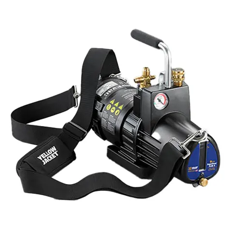 Yellow Jacket 93740 SuperEvac PLUS II 1/2 hp 4 CFM Two-Stage Vacuum Pump, 115 VAC, 50/60 Hz