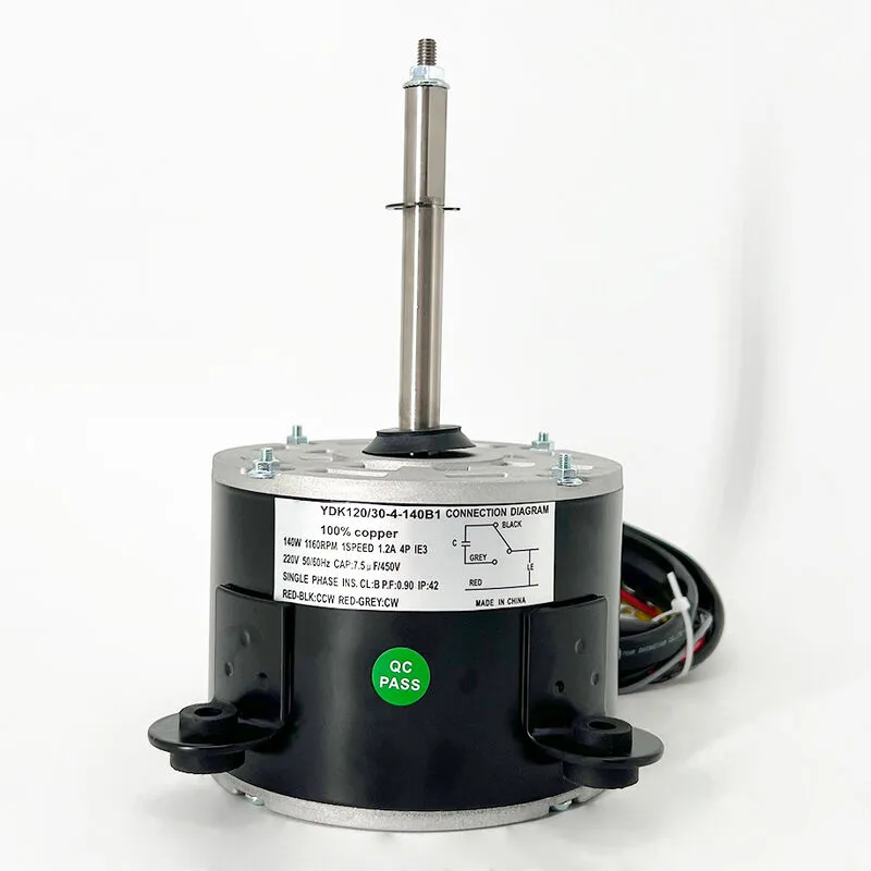 42 Frame Condenser Fan Motor - 140W 220V 50/60HZ 1160RPM 42 Frame Condenser Fan Motor - 140W 220V 50/60HZ 1160RPM