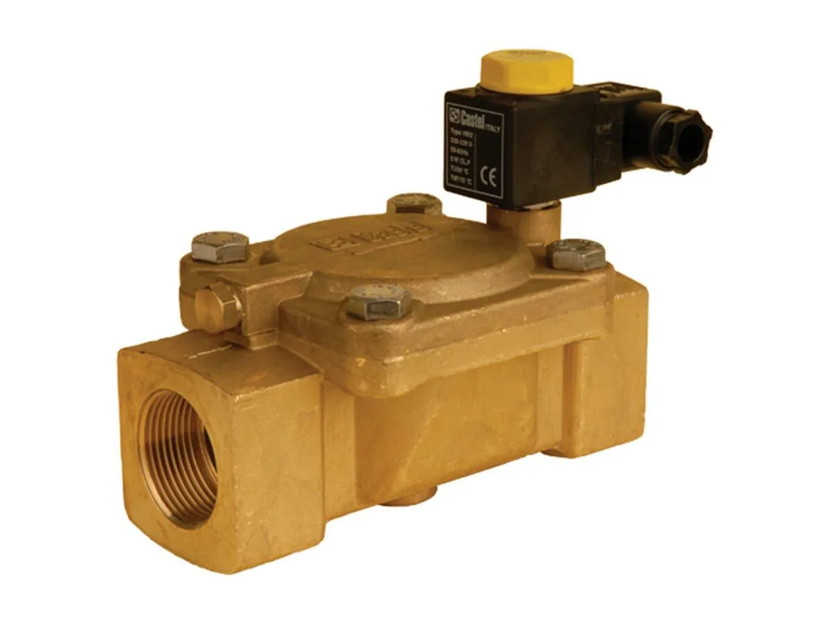Castel Water Solenoid Valve 3/4" 1132/6A7 Castel Water Solenoid Valve 3/4" 1132/6A7