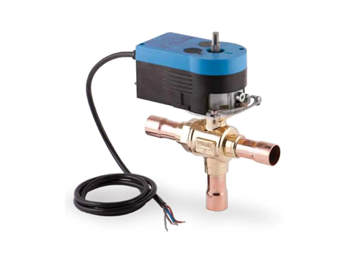 Castel 3 Way Motorised Valve With Ball Shutter 7/8 240V Castel 3 Way Motorised Valve With Ball Shutter 7/8 240V
