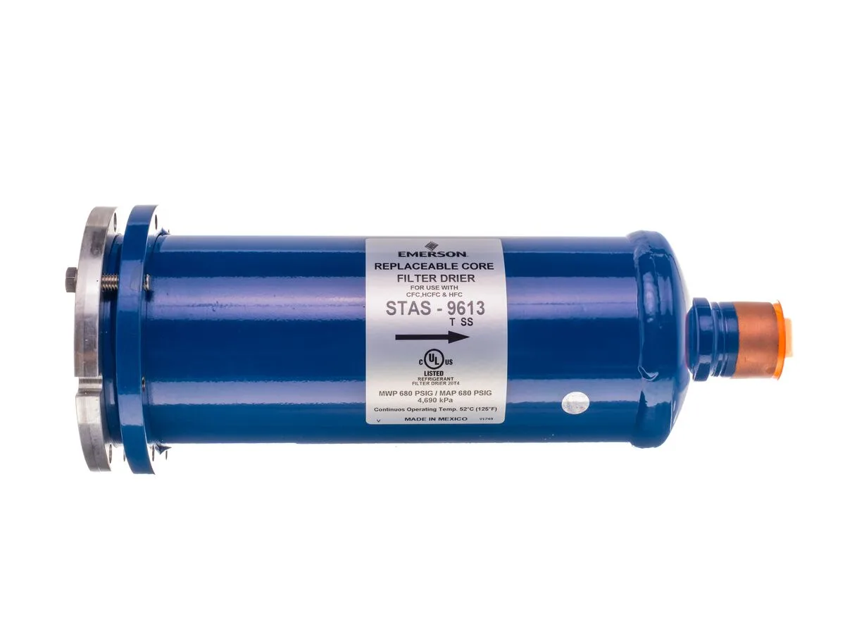 Copeland STAS9613TSS Drier Shell, 2 Cores, 1-5/8" Copeland STAS9613TSS Drier Shell, 2 Cores, 1-5/8"