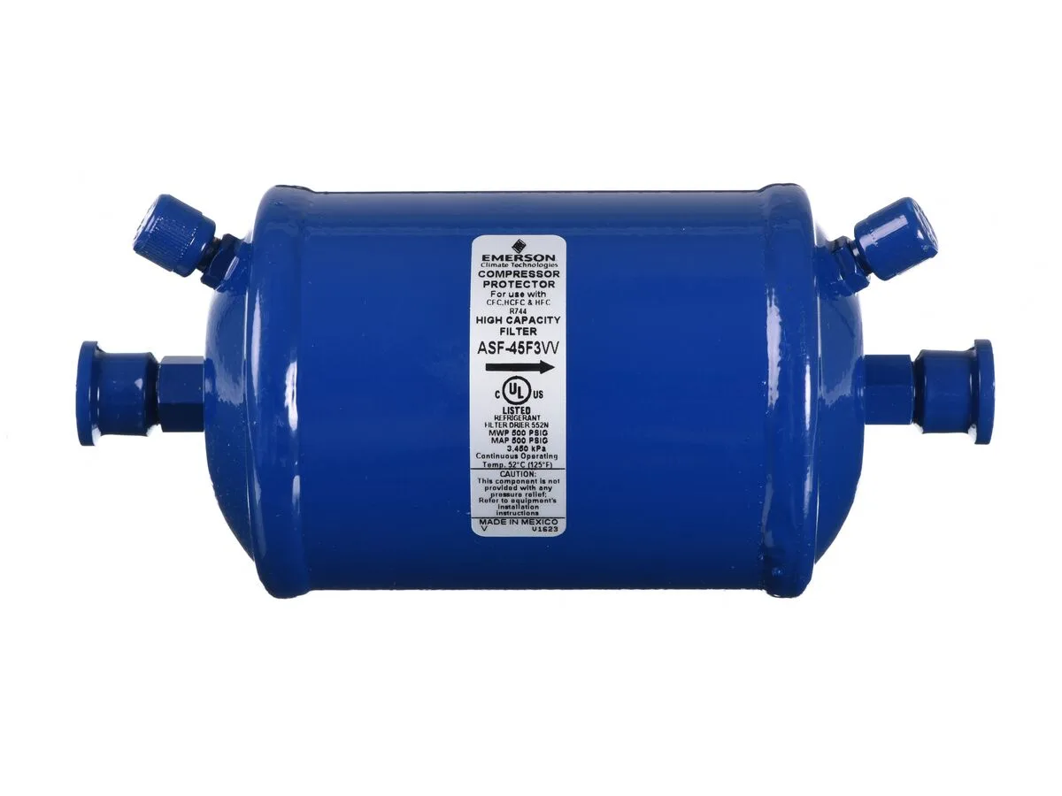 Copeland ASF45F3-VV Suction Line Filter, 3/8" Flare Copeland ASF45F3-VV Suction Line Filter, 3/8" Flare