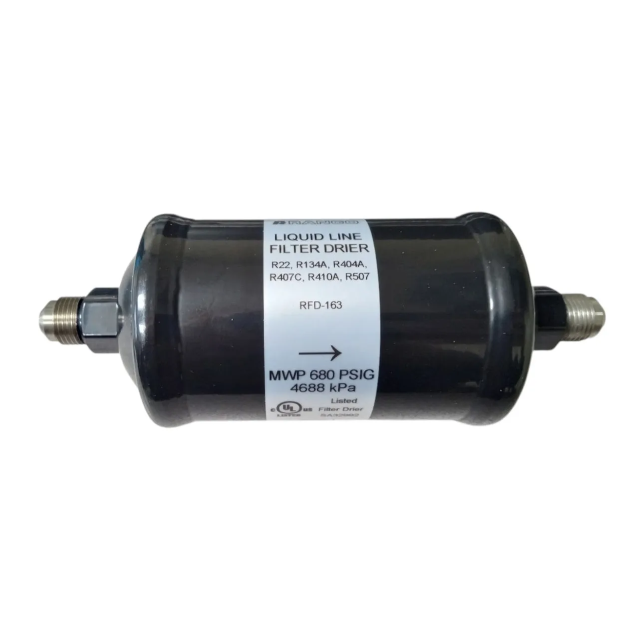 Ranco 163 Liquid Line Filter Drier, 3/8" Flare Ranco 163 Liquid Line Filter Drier, 3/8" Flare