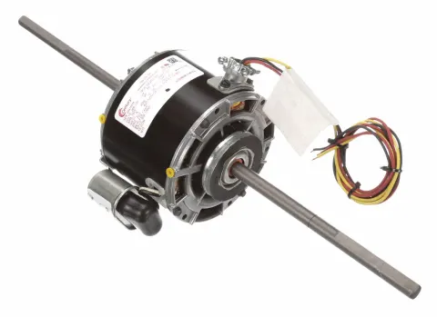 CENTURY Room Air Conditioner Motor: 2 Speed, 1/4, 1/8 HP, 1,625 Nameplate RPM, 208-230V AC, CCWLE
