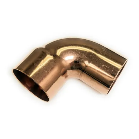 Copper 90° Street Elbow, 1-1/4" Fitting x 1-3/8" OD Copper