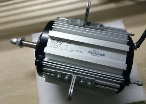8 Pole 925Rpm Single Speed Heat Pump Fan Motor, Hvac Air Cooled Fan Motor – image 2