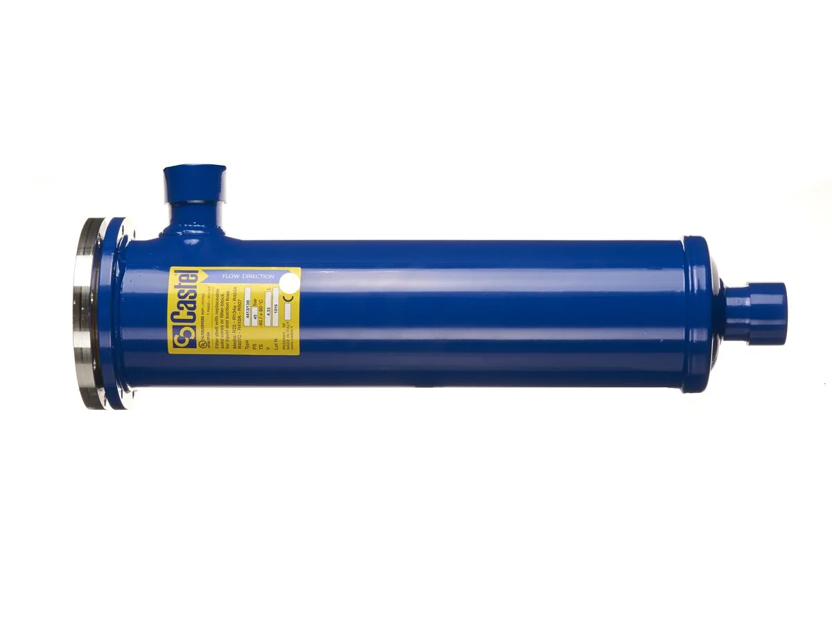 غلاف مجفف Castel 4413/13B، بثلاثة قلوب، 1-5/8 بوصة، لحام (Solder)، 45 بار غلاف مجفف Castel 4413/13B، بثلاثة قلوب، 1-5/8 بوصة، لحام (Solder)، 45 بار