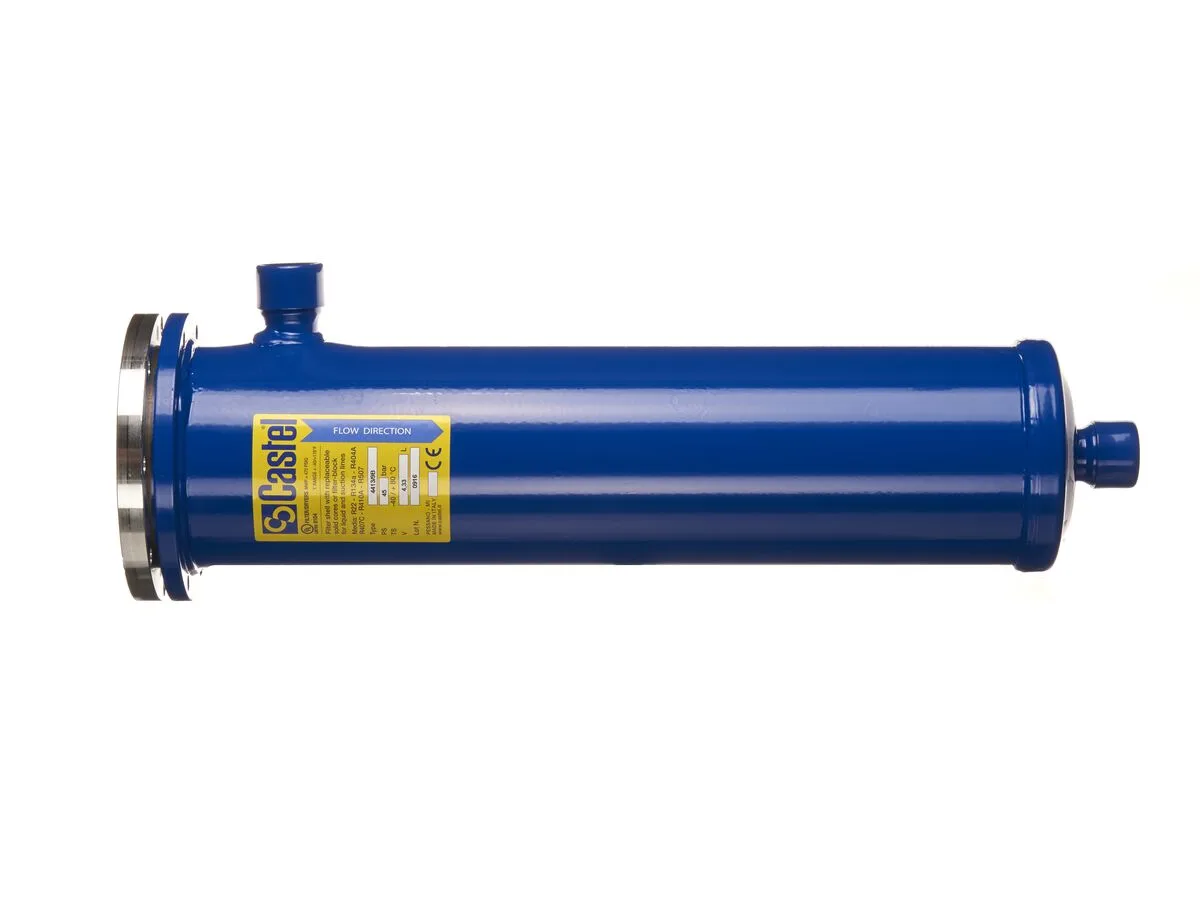 غلاف مجفف Castel 4413/9B، بثلاثة قلوب، 1-1/8 بوصة، لحام (Solder)، 45 بار غلاف مجفف Castel 4413/9B، بثلاثة قلوب، 1-1/8 بوصة، لحام (Solder)، 45 بار