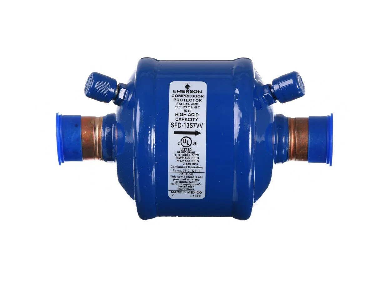 مجفف خط السحب Copeland SFD13S7-VV، 7/8 بوصة، لحام (Solder) مجفف خط السحب Copeland SFD13S7-VV، 7/8 بوصة، لحام (Solder)