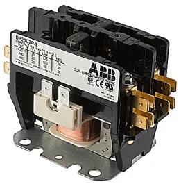 ABB, DP20C2P-1, 2 Pole, 20 Amps, 120VAC Coil, Definite Purpose Contactor
