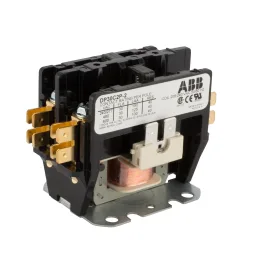 كونتاكتور ABB DP30C2P-2 لغرض محدد، ثنائي القطب، 30 أمبير، ملف من 208 إلى 240 فولت تيار متردد كونتاكتور ABB DP30C2P-2 لغرض محدد، ثنائي القطب، 30 أمبير، ملف من 208 إلى 240 فولت تيار متردد