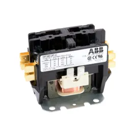 ABB, DP30C2P-C, 2 Pole, 30 Amps, 277VAC Coil, Definite Purpose Contactor