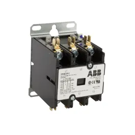 ABB, DP30C3P-2, 3 Pole, 30 Amps, 208-240VAC Coil, Definite Purpose Contactor