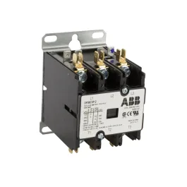 كونتاكتور ABB DP30C3P-2 لغرض محدد، ثلاثي الأقطاب، 30 أمبير، ملف من 208 إلى 240 فولت تيار متردد كونتاكتور ABB DP30C3P-2 لغرض محدد، ثلاثي الأقطاب، 30 أمبير، ملف من 208 إلى 240 فولت تيار متردد
