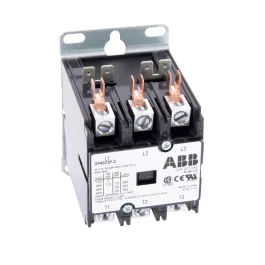 كونتاكتور ABB DP40C3P-C لغرض محدد، ثلاثي الأقطاب، 40 أمبير، ملف 277 فولت تيار متردد كونتاكتور ABB DP40C3P-C لغرض محدد، ثلاثي الأقطاب، 40 أمبير، ملف 277 فولت تيار متردد
