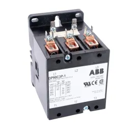 كونتاكتور ABB DP90C3P-1 لغرض محدد، ثلاثي الأقطاب، 90 أمبير، ملف 120 فولت تيار متردد