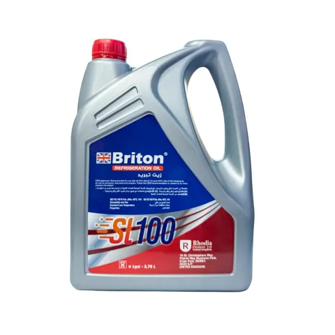 Briton Refrigeration Oil SL100 3.78L - Synthetic HVAC Compressor Oil High Viscosity for Refrigeration Systems