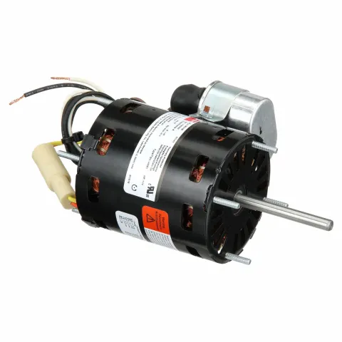 Dayton HVAC Motor: Open Air-Over, 1/10 HP, 1,550 Nameplate RPM, 1 Speed, 115V AC, Stud Mount, CW/CCW