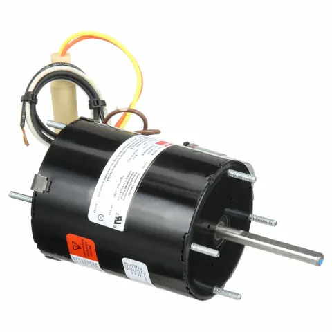 Dayton HVAC Motor: Totally Enclosed Air-Over, 1/10 HP, 1,550 Nameplate RPM, 1 Speed, 115V AC, CW/CCW