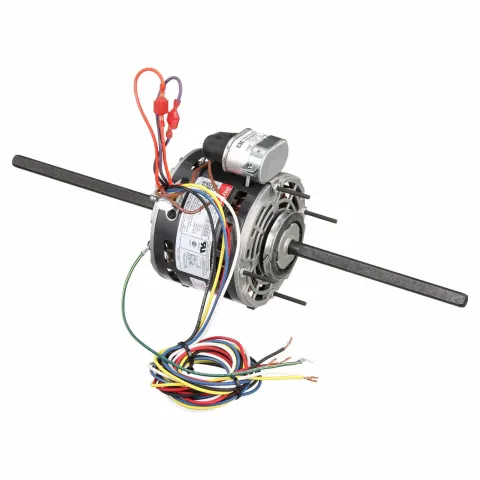 DAYTON Room Air Conditioner Motor: 4 Speed, 1/8 HP, 1,550 Nameplate RPM, 115V AC, CW/CCW
