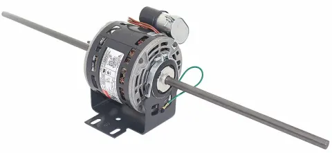 DAYTON Room Air Conditioner Motor: 4 Speed, 1/15 HP, 1,050 Nameplate RPM, 115V AC, CW/CCW