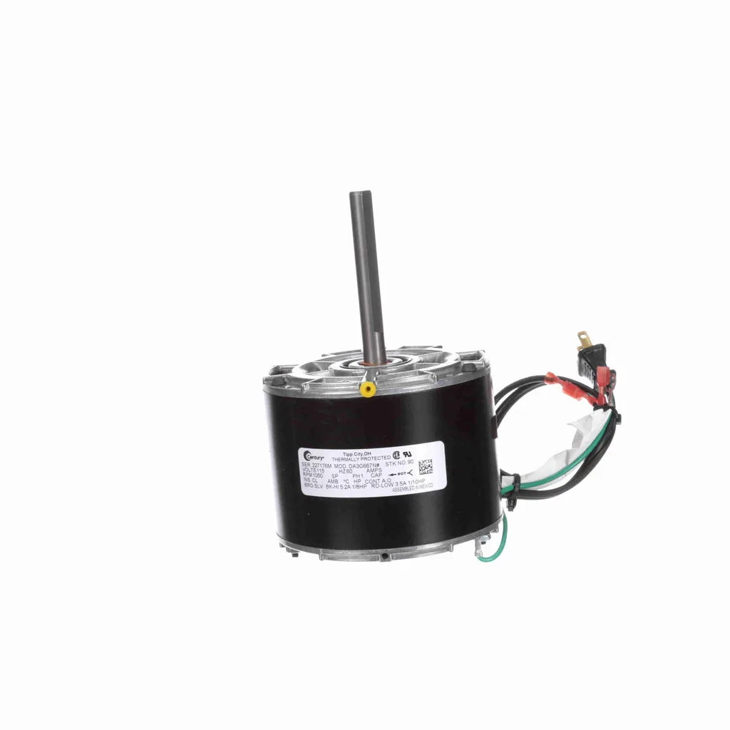 Century 90 5" Diameter HVAC OEM Replacement Motor