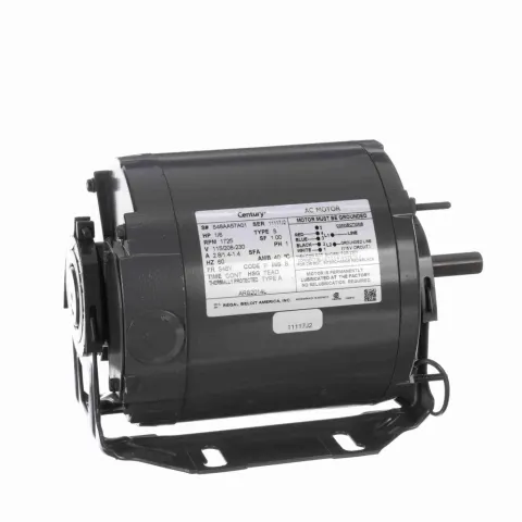 Century ARB2014L 5.6" Diameter HVAC Belt Drive Fan Motor