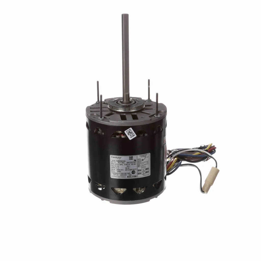 Century BDL1106 5.6" Diameter HVAC Direct Drive Fan Motor Century BDL1106 5.6" Diameter HVAC Direct Drive Fan Motor