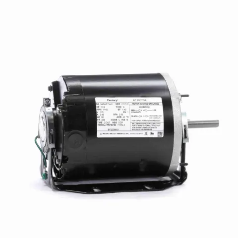 محرك مروحة ذاتي التبريد للتكييف Century BF20086V1، قطر 5.6 بوصة
