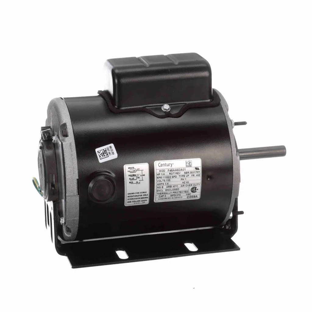 محرك مروحة مباشر للتكييف Century C059A، قطر 5.6 بوصة