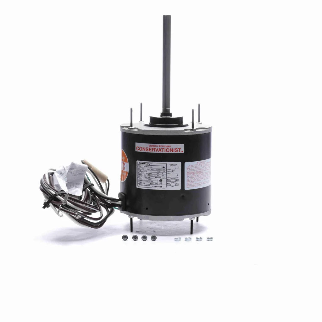 محرك مروحة مكثف للتكييف Century FE1056SF، قطر 5.6 بوصة