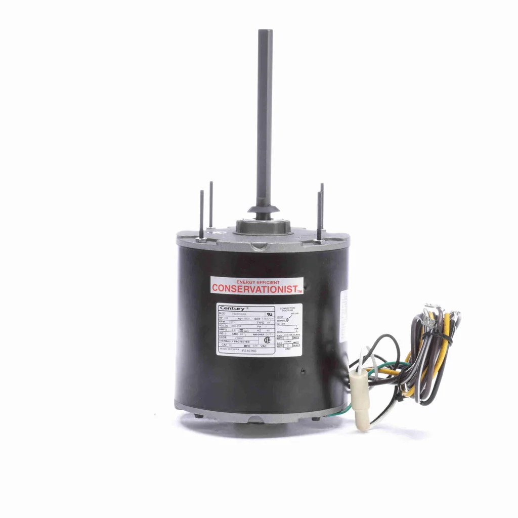 Century FS1076S 5.6" Diameter HVAC Condenser Fan Motor Century FS1076S 5.6" Diameter HVAC Condenser Fan Motor
