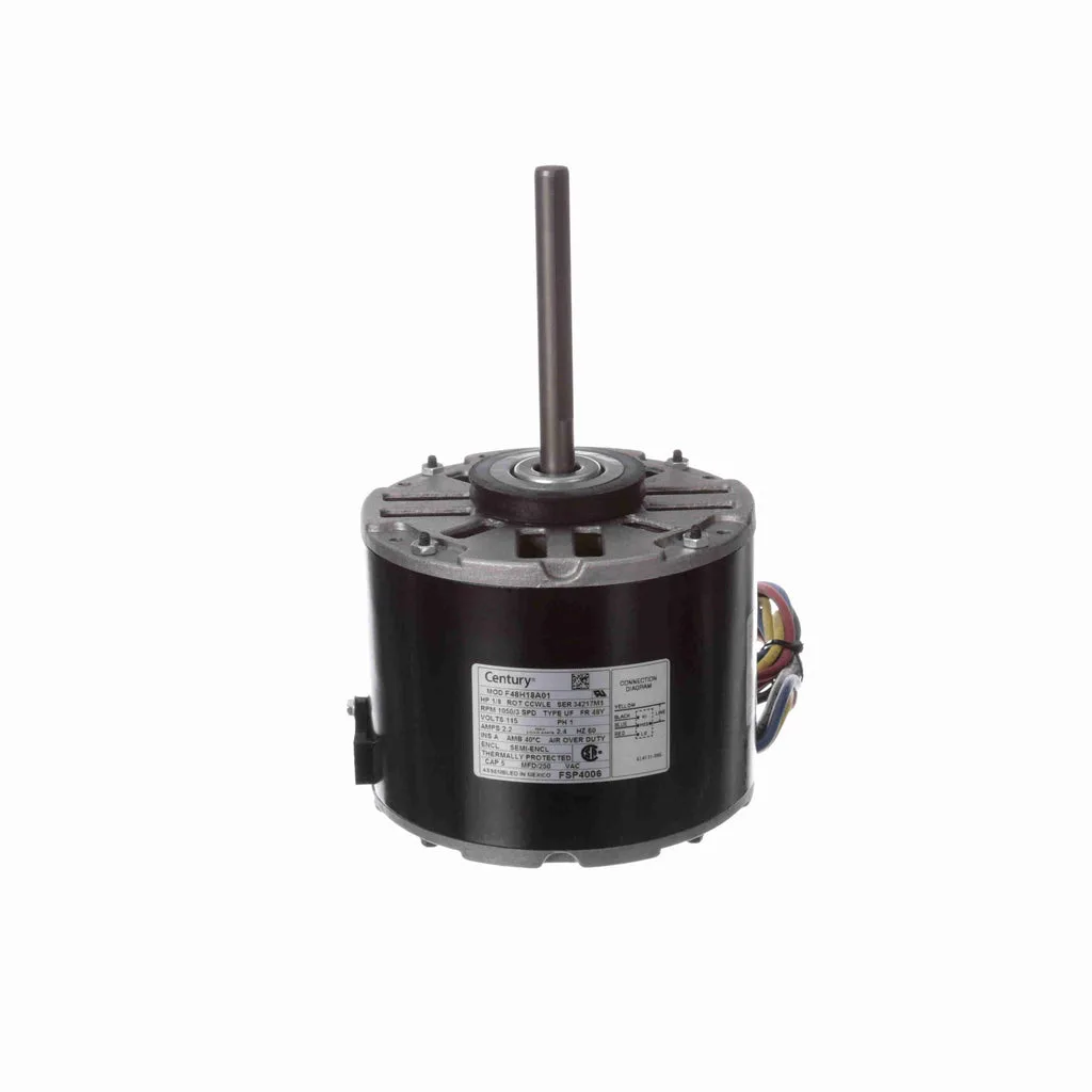 محرك مروحة مباشر للتكييف Century FSP4006، قطر 5.6 بوصة