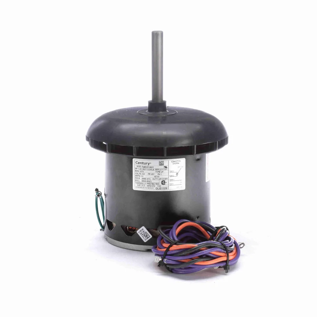 Century OLE1106 5.6" Diameter HVAC OEM Replacement Motor Century OLE1106 5.6" Diameter HVAC OEM Replacement Motor
