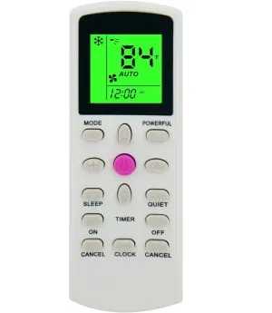 Daikin AC Remote Control (ABS, 10 m Range)
