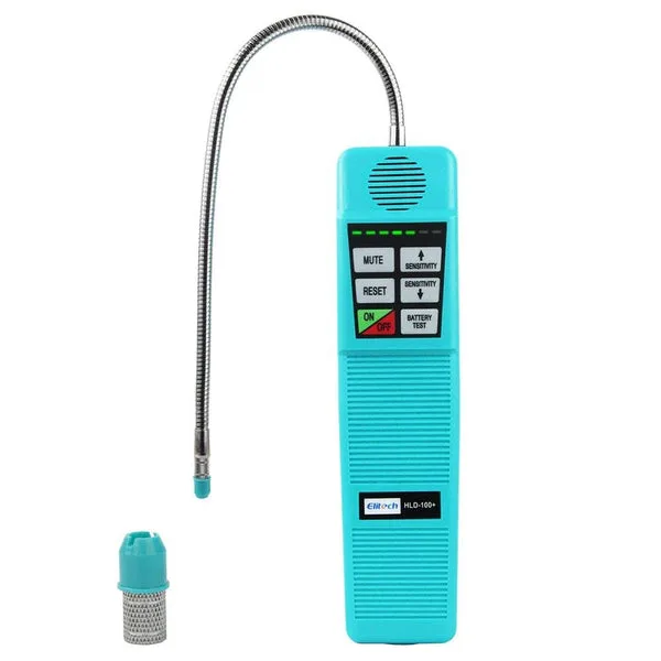 Elitech HLD-100+ Portable Halogen Leak Detector with 1 Extra Sensor Tip Elitech HLD-100+ Portable Halogen Leak Detector with 1 Extra Sensor Tip
