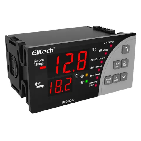 Elitech MTC-5060 Digital Temperature Controller Universal Thermostat Cold Room Refrigerator Cooling Defrost