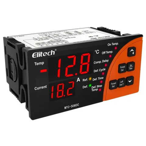 Elitech MTC-5060C Digital Temperature Controller Universal Thermostat Cold Room Refrigerator Cooling Defrost