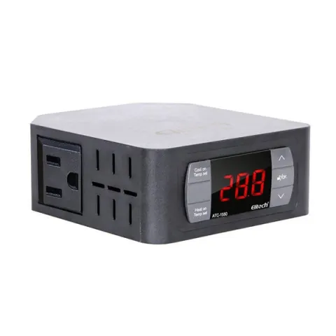 Elitech Pre-wired ATC-1550 Temperature Controller Automatic Cooling Heating