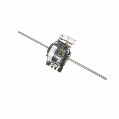 محرك بعمود مزدوج Fasco D1055 بمكثف دائم PSC، قطر 5 بوصة، بديل لمحرك IEC الأصلي