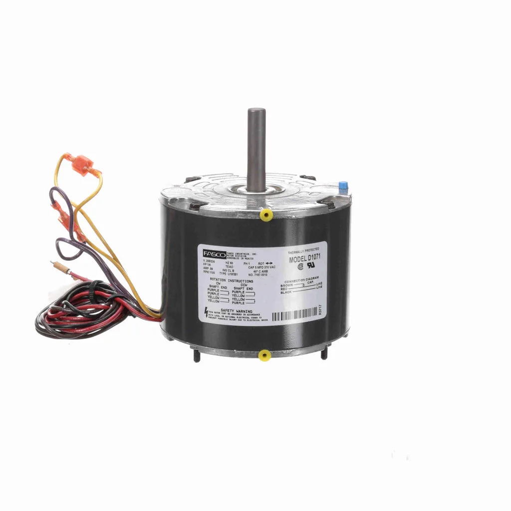 Fasco D1071 PSC (Permanent Split Capacitor) 5" Diameter Heil Quaker OEM Replacement Motor Fasco D1071 PSC (Permanent Split Capacitor) 5" Diameter Heil Quaker OEM Replacement Motor
