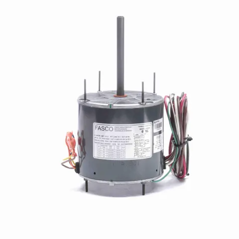 محرك مروحة المكثف Fasco D2826 بمكثف دائم PSC، قطر 5.6 بوصة