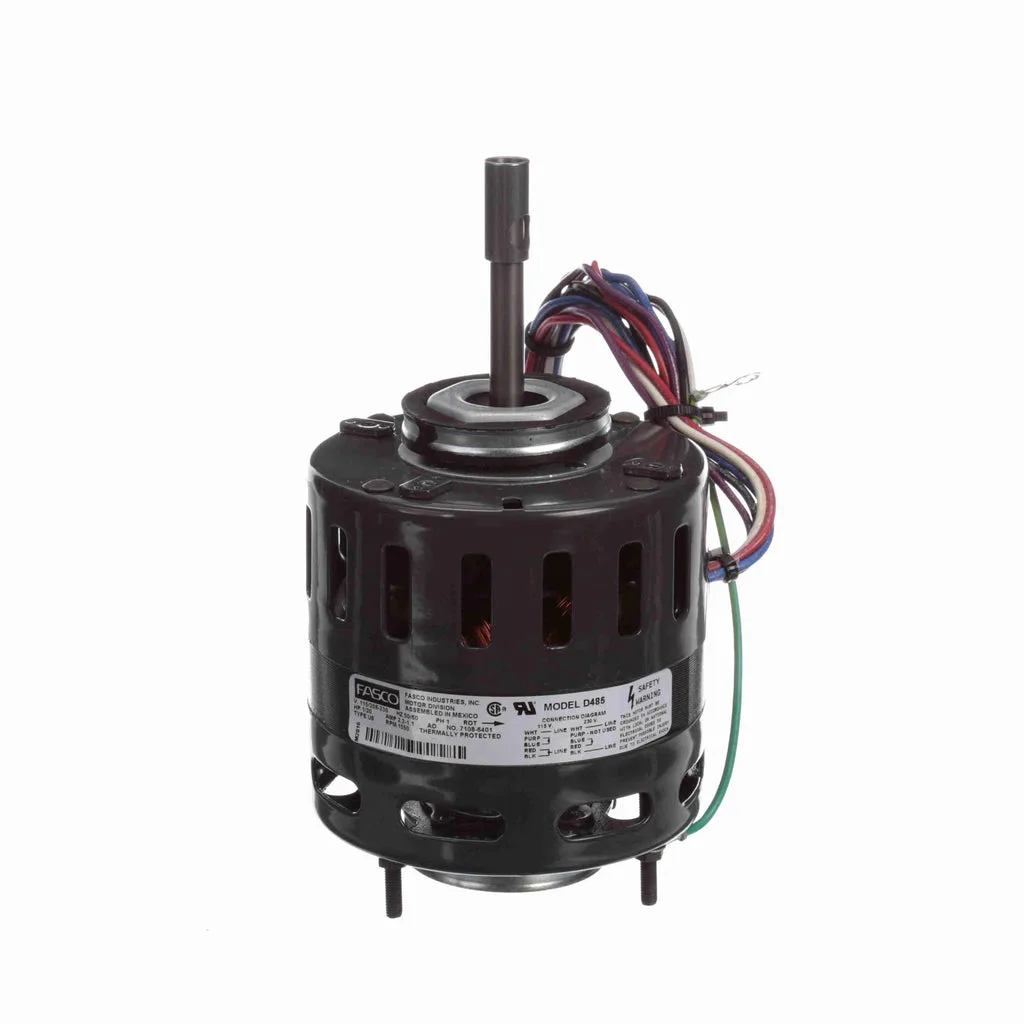 Fasco D485 Shaded Pole 4.4" Diameter OEM Replacement Refrigeration Fan Motor Fasco D485 Shaded Pole 4.4" Diameter OEM Replacement Refrigeration Fan Motor