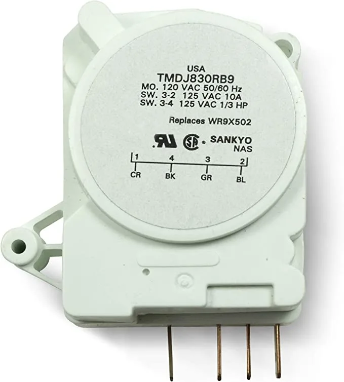 GE Refrigerator Defrost Timer WR9X502