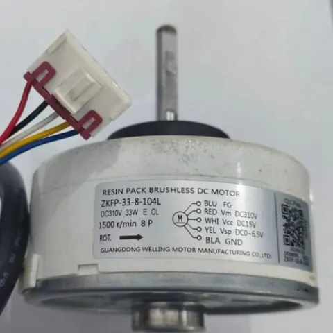 Godrej Split AC Indoor Blower Motor 1 ton & 1.5 ton (ZKFP-33-8-104L) 33-Watt