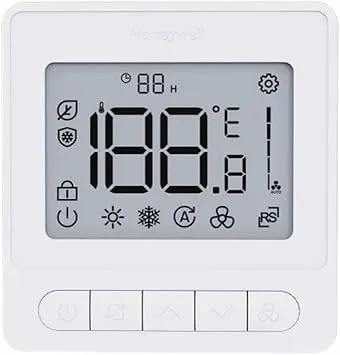 Honeywell WL8 Digital LCD Thermostat, Wall-Mounted, Temperature Control Module, for Commercial Buildings