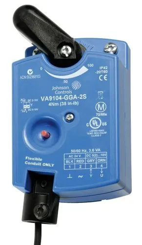 مشغل صمام كهربائي جونسون كنترولز VA9104-GGA-2S