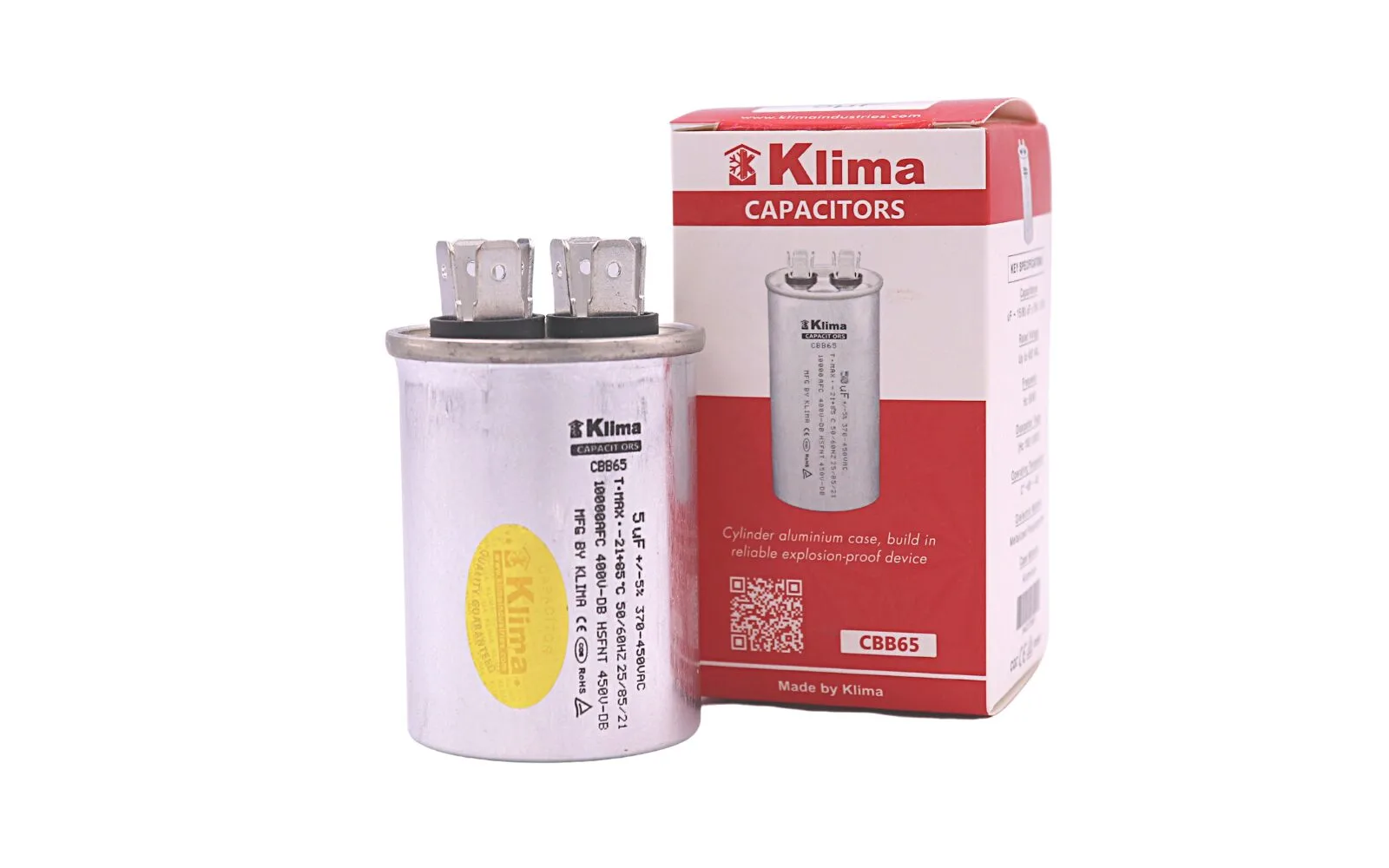 Klima CBB65 Capacitor 5 µF