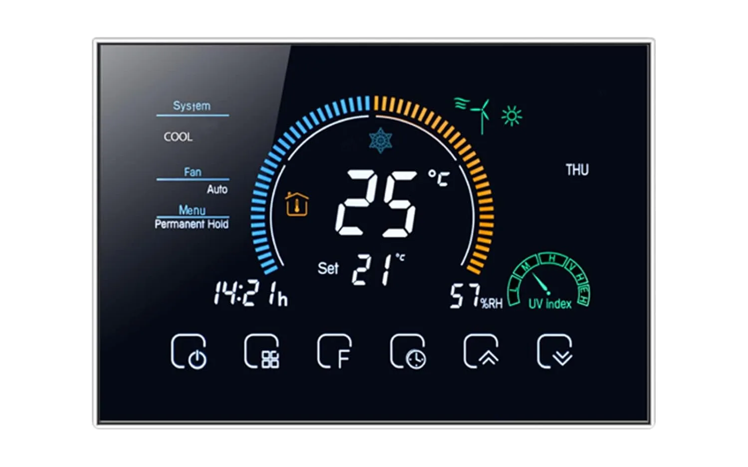 ثرموستات ذكي كليما KL6000B ثرموستات ذكي كليما KL6000B